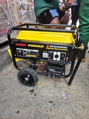 Brand New Sumec Firman Petrol Generator 3.0kva 100% Copper Coil