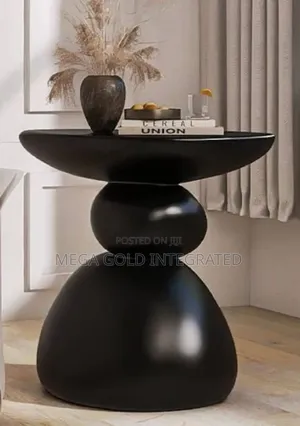 Modern Pebble Accent Table
