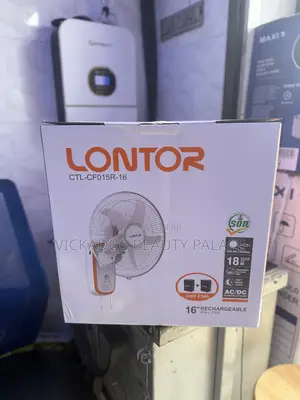 Lontis 16 Inches Lontor Wall Fan Ac/Dc