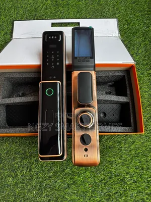 NGZ-51 Black and Gold Smart Door Lock