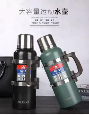 4 Liters Vaccum Flask- 3 Days Hot/Cold-4000ml