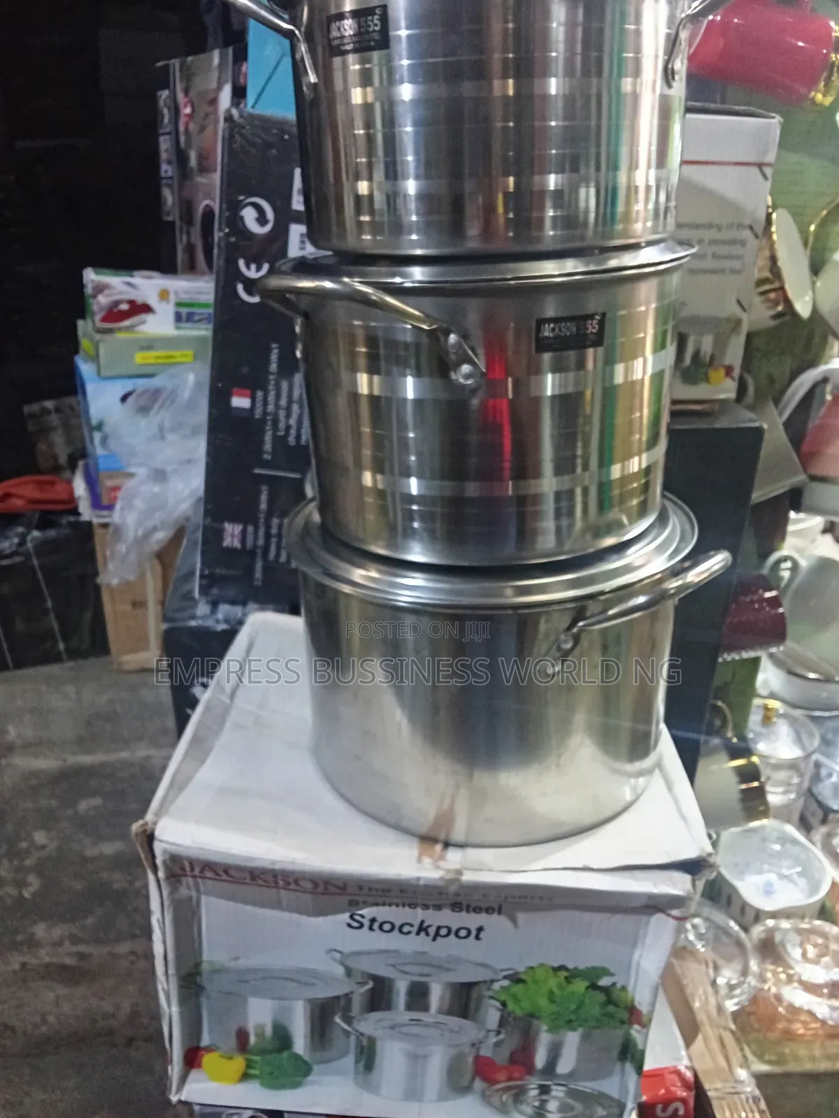 3pcs Stainless Pots