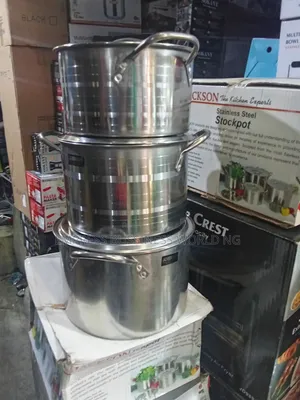3pcs Stainless Pots