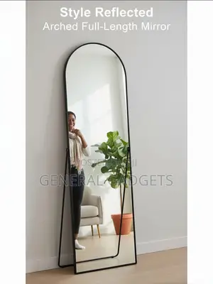 Gold Standing Mirror