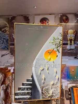 Luxury Crystal Wall Acrylic Painting/Stoned Art Frame