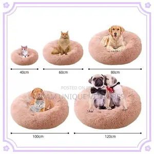 Warm Dog Cat Nest Bed — 4 Seasons Deep Sleep Pet Bed Mat.
