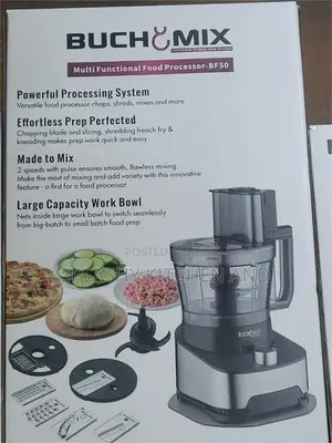 Buchymix 12-in-1 Multifunction Food Processor