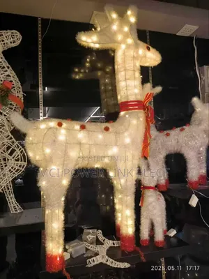 100cm Pre-Lit Christmas Reindeer