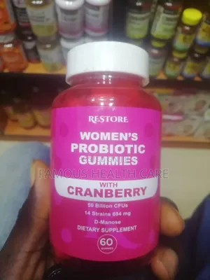 Restore Women's Probiotic Gummies With Cranberry