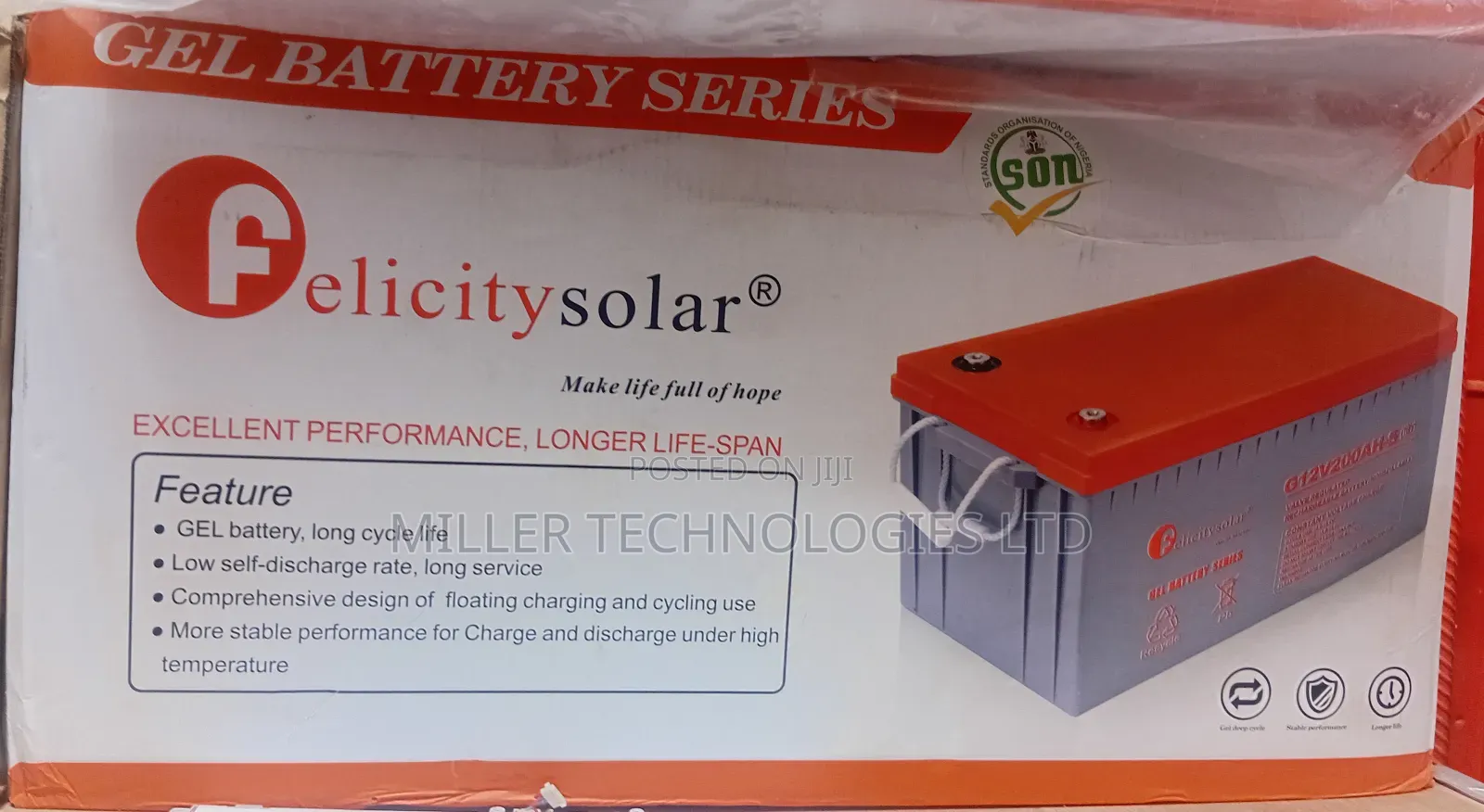 Solar Gel Battery