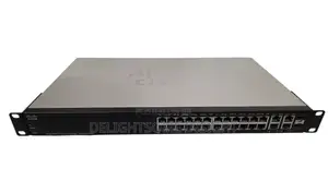 Uk Used Cisco Sf300-24pp 24-Port 10/100 Poe Managed Switch