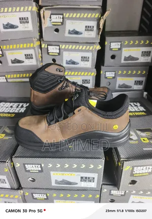 Modulo Lea S3s Low Safety Jogger Boot Brown