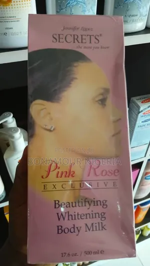 Pink Rose Body Milk Lotion 500ml
