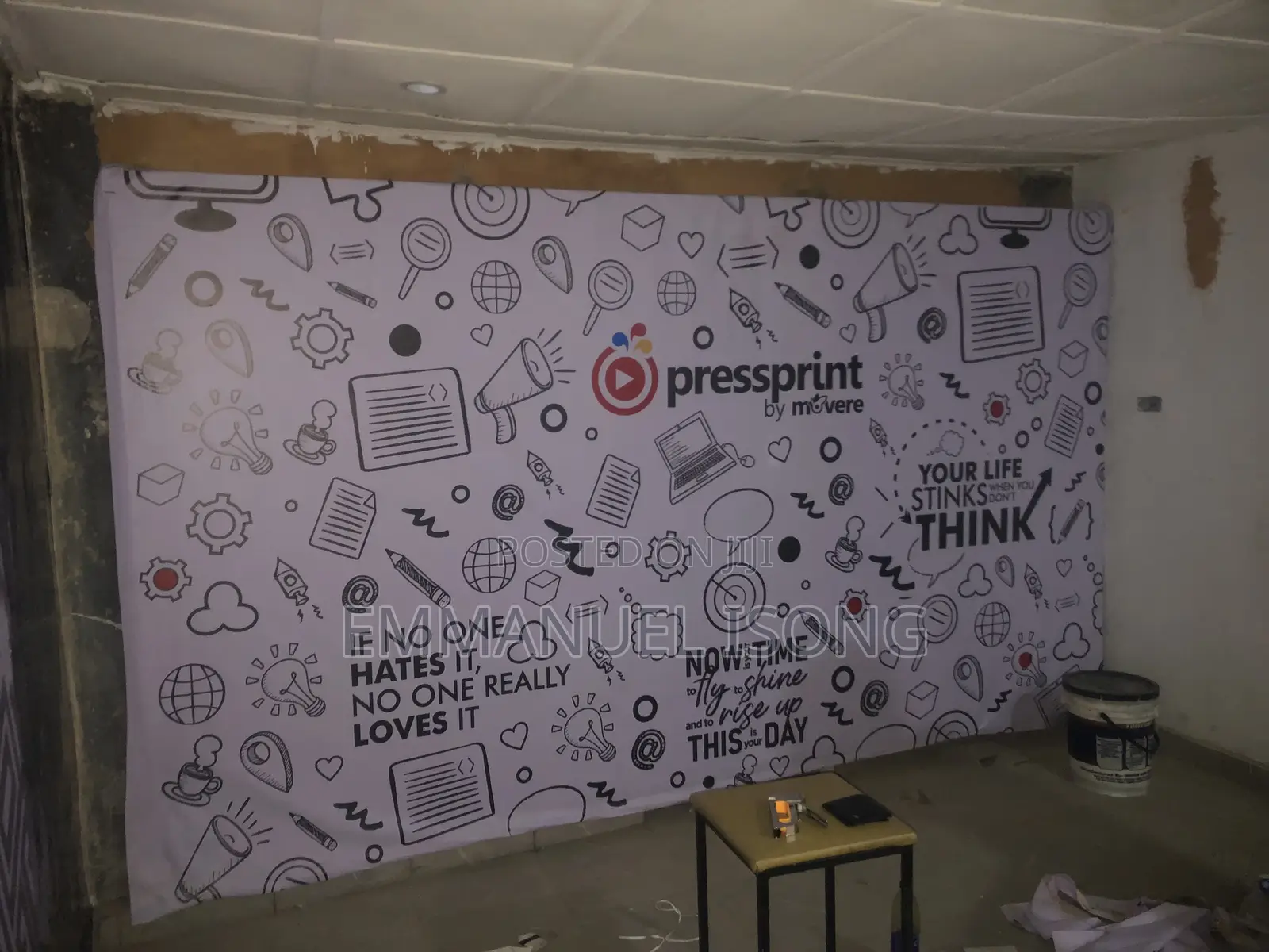 Office Wall Branding