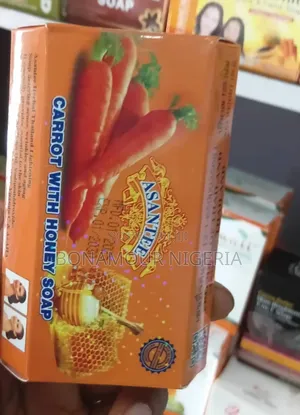Asantee Carrot With Honey Soap