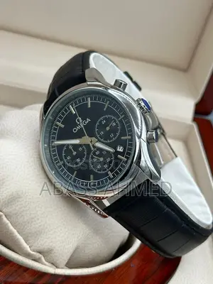 Omega Chronograph Genuine Leather