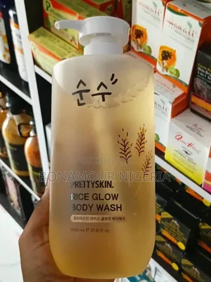 Pretty Skin Rice Glow Body Wash 1000ml