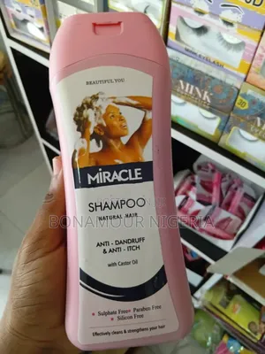 Miracle Shampoo Anti Dandruff Hair Wash With Castor Oil