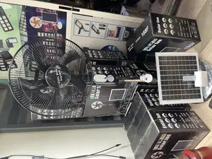 16 Inches Solar Fan With Remote Control and Panel
