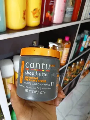 Cantu Cleansing Pre-Shave Scrub 227g