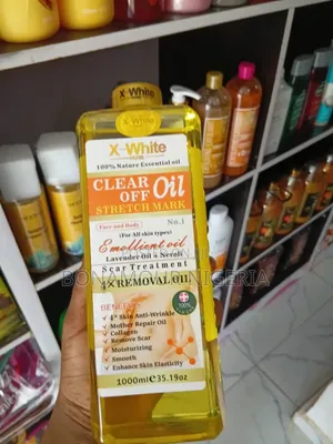 X White Clear Off Stretch Mark Oil 1000ml