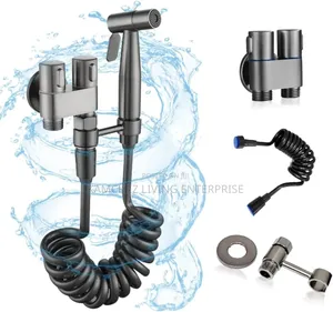 Handheld Bidet Sprayer Set With Adjustable Water Pressure