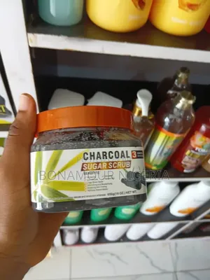 Charcoal Sugar Scrub 650g