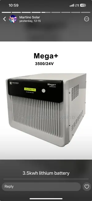3.5kva Tasha Inverter Mega +
