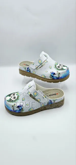 Beautiful Turkey Clomp Flat Slippers Half Shoes Sizes 37 To 41