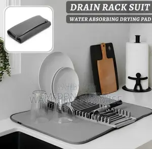Foldable Water Absorbing Dish Drying Pad