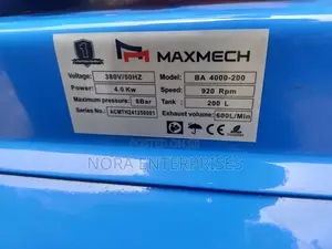 200 Liters Maxmech Air Compressor With Diesel Engine