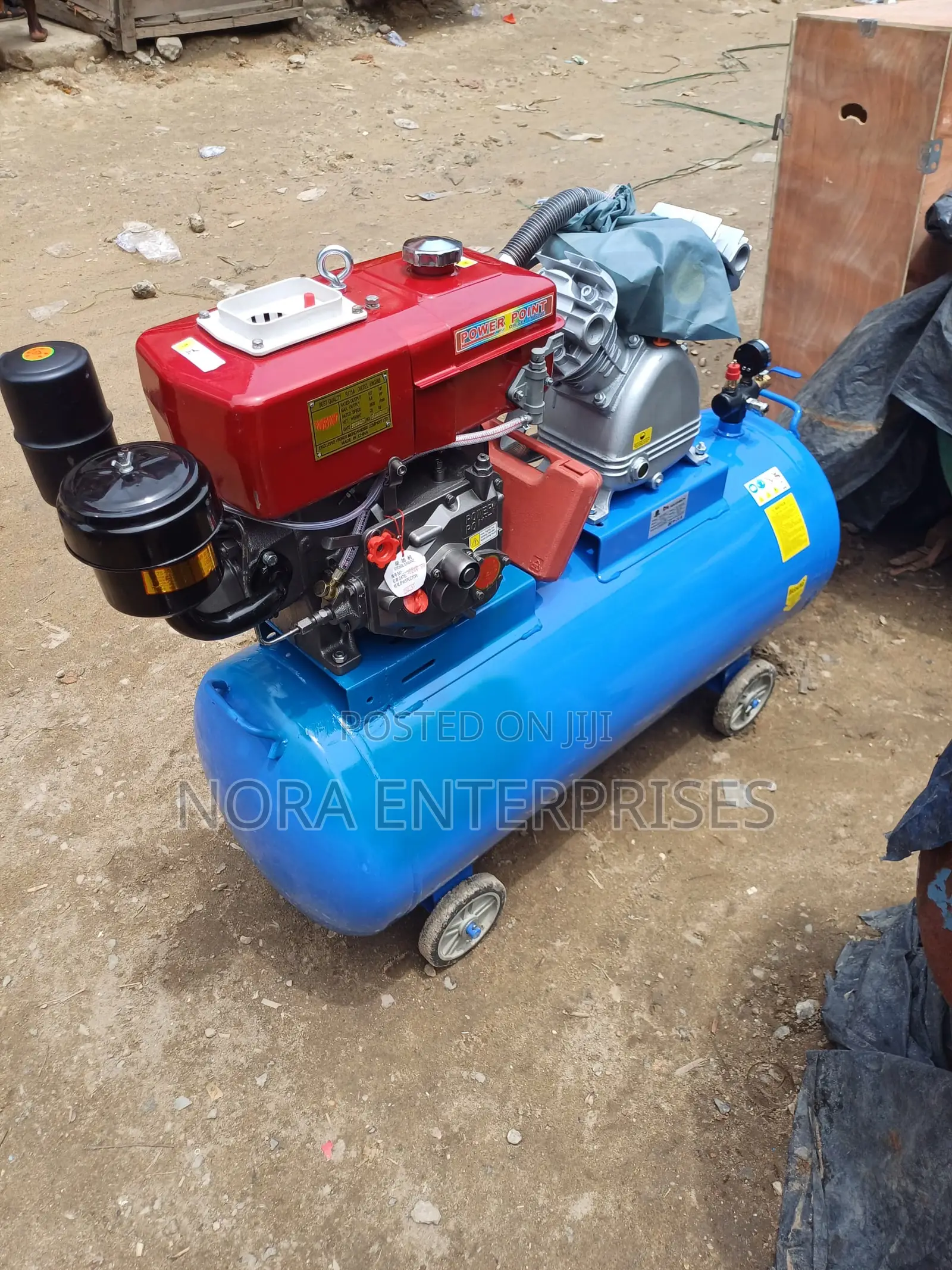 200 Liters Maxmech Air Compressor With Diesel Engine