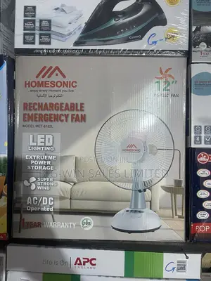Homesonic Rechargeable Fan