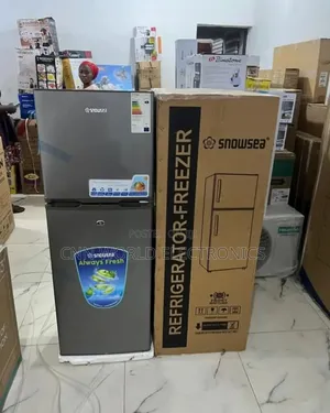 New Snowsea 195l Standing Double Door Fridge Faster Cooling Warranty