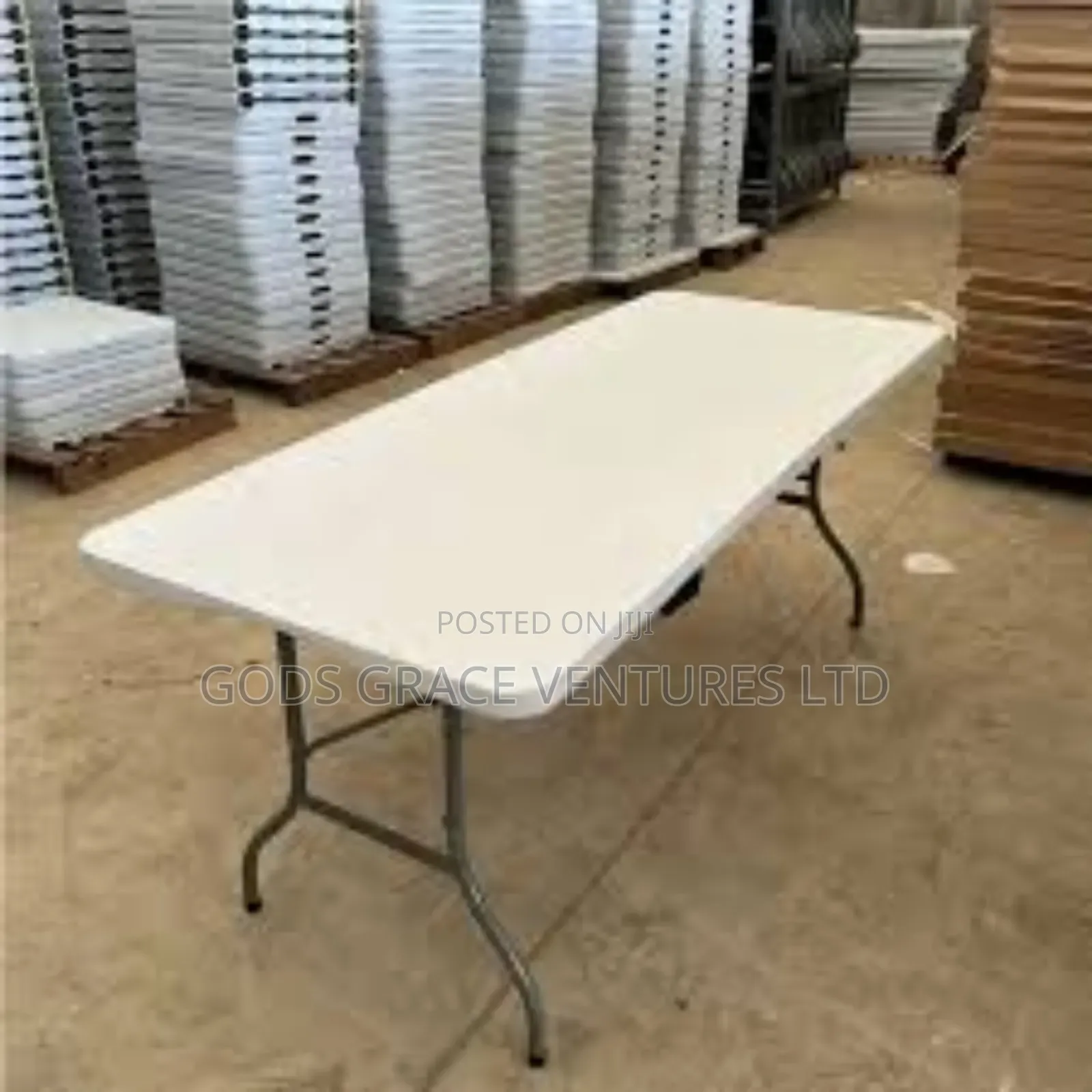 6 Ft Rectangular Foldable Banquet Table