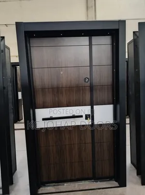 Dark Walnut Turkey Luxury Entrance Door