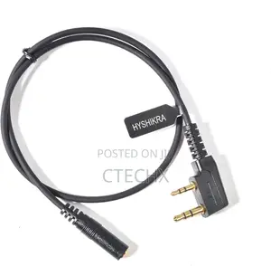 Walkie-Talkie Universal Two Way Radio Audio Adapter Cable