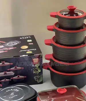 Hausroland Pot Set With Grill Pan