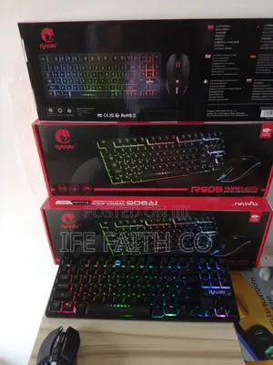 Raiku R905 Wireless Gaming Keyboard and Mouse Combo