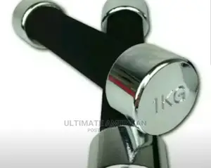 Brand New 1kg Chrome Dumbbell