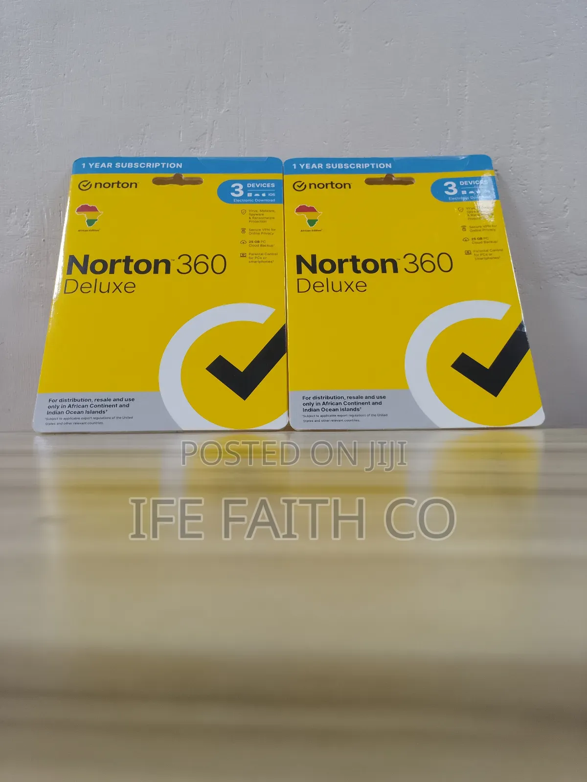 Norton 360 Deluxe Antivirus 3 Device