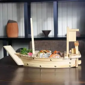 Wooden Food Platter Boat. 50cm