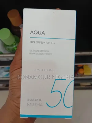 Missha All Around Safe Block Aqua Sun Gel Sunscreen – SPF 50 – 50ml