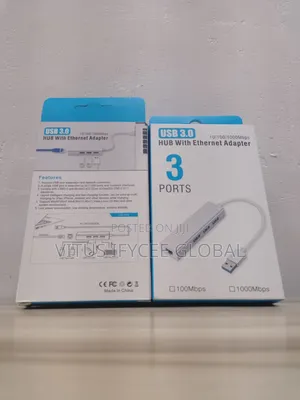 Type C to 3 Usb/ Lan 10/100/1000