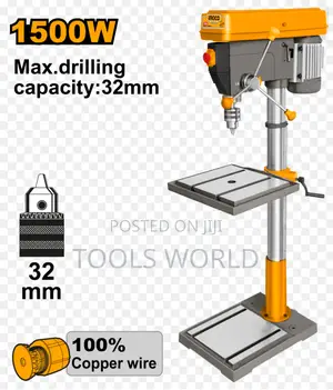 Heavy-Duty Bench Drill Press 1500w | Adjustable Table Vice
