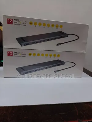 Usb Type C to HDTV Multifunction Docking Station 12 in 1
