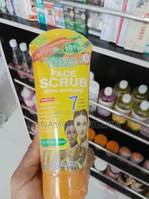 Tumeric Carrot Face Scrub 200g
