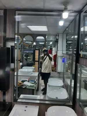 Salon Long Led Light Display Mirrors