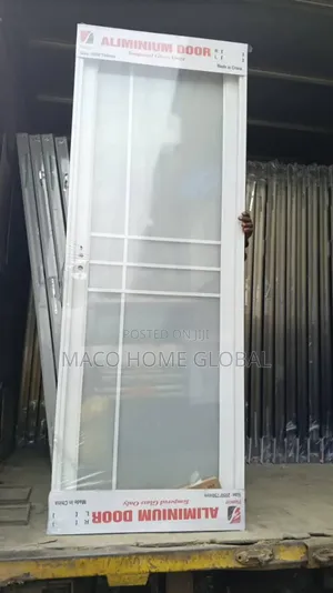 750 Tampered Full Glass Toilet and Bathroom Door
