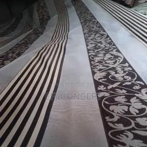 Black and White Flower Design for Day and Night Window Blind